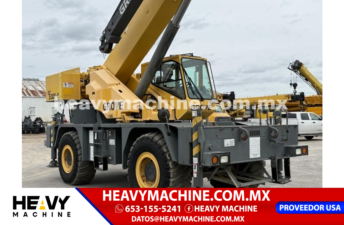Grúa Todo terreno 2008 Grove RT530E-2