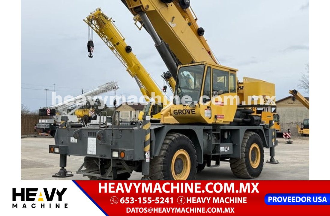 Grúa Todo terreno 2008 Grove RT530E-2