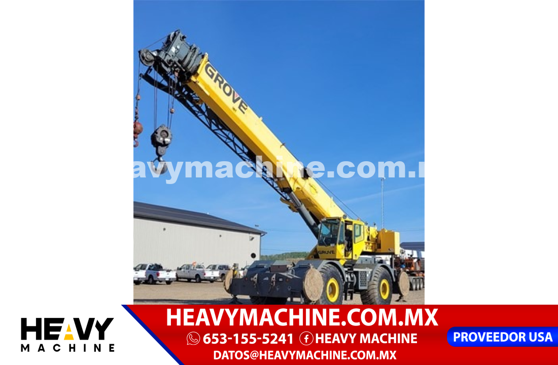 Grúa Todo terreno 2008 Grove RT760E