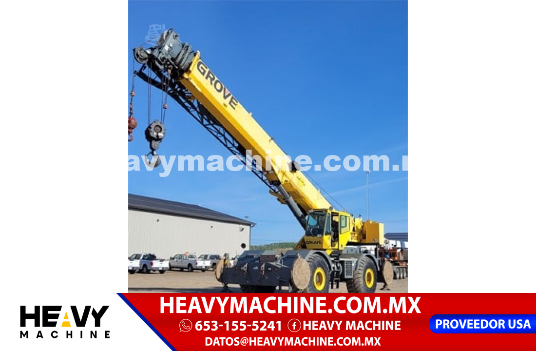 Grúa Todo terreno 2008 Grove RT760E