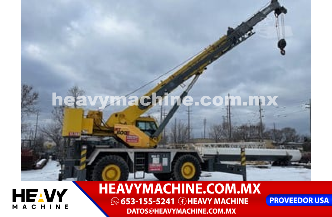 Grúa Todo terreno 2008 Grove RT760E