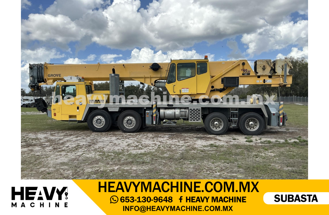 Grúa Todo terreno 2009 GROVE TMS760E