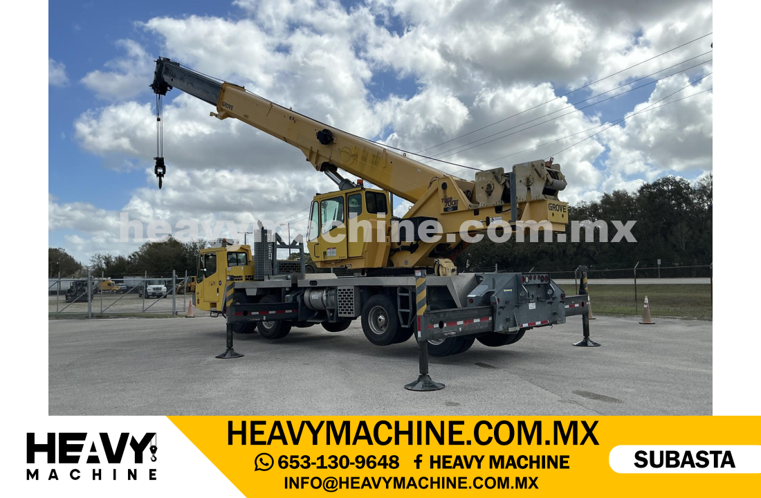 Grúa Todo terreno 2009 GROVE TMS760E