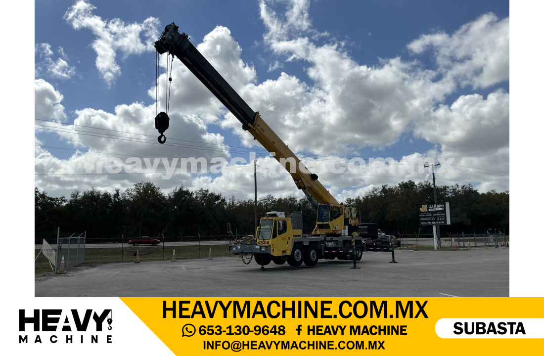 Grúa Todo terreno 2009 GROVE TMS760E
