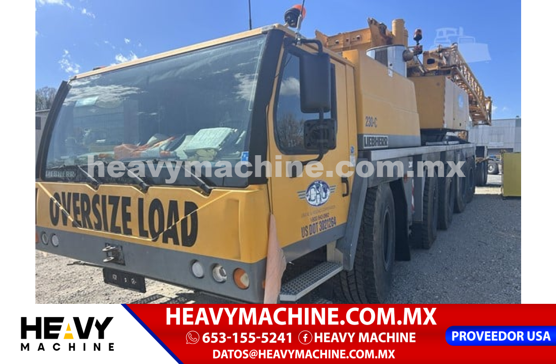 Grúa Todo terreno 2010 LIEBHERR LTM1130-5.1