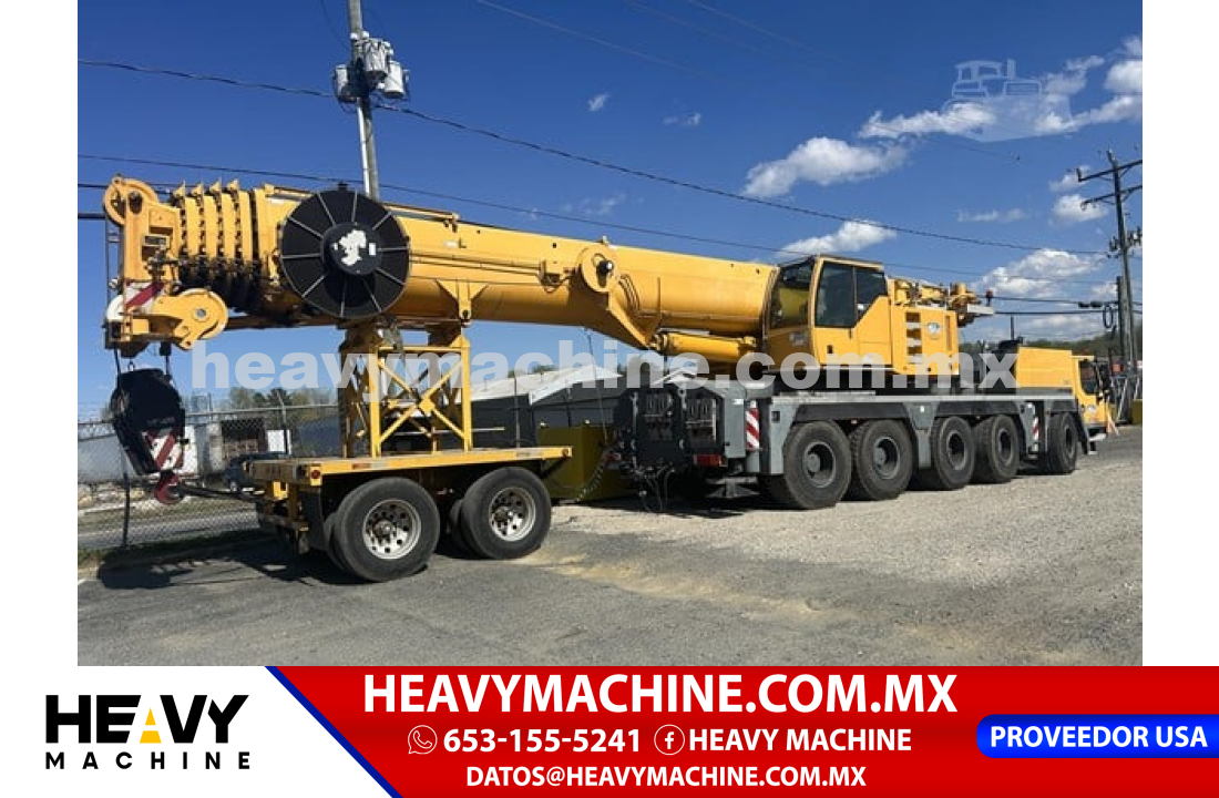 Grúa Todo terreno 2010 LIEBHERR LTM1130-5.1