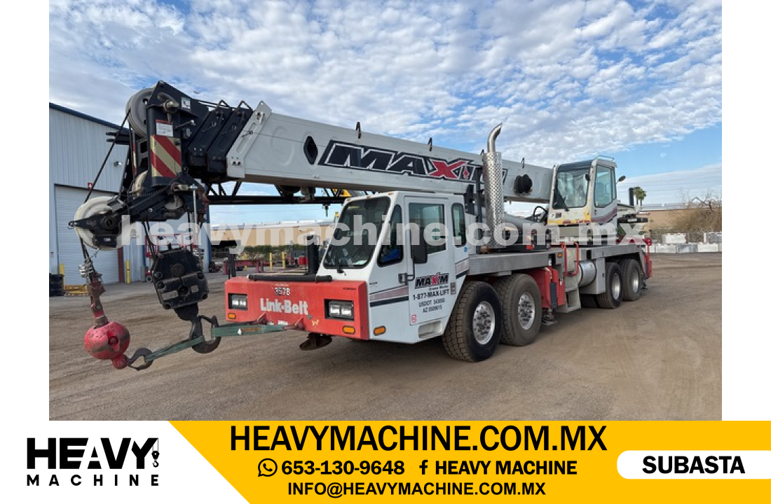 Grúa Todo terreno 2010 LINK-BELT HTC-8660