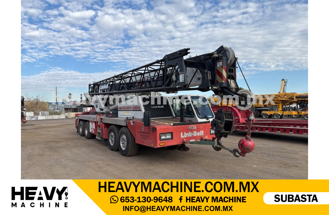 Grúa Todo terreno 2010 LINK-BELT HTC-8660