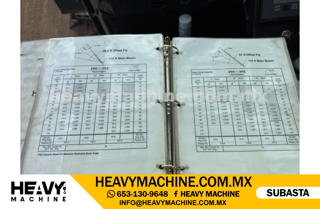 Grúa Todo terreno 2010 LINK-BELT HTC-8660