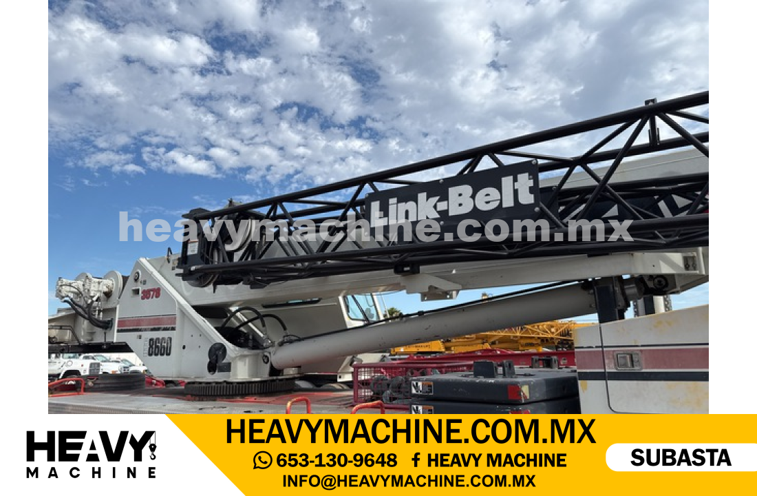 Grúa Todo terreno 2010 LINK-BELT HTC-8660