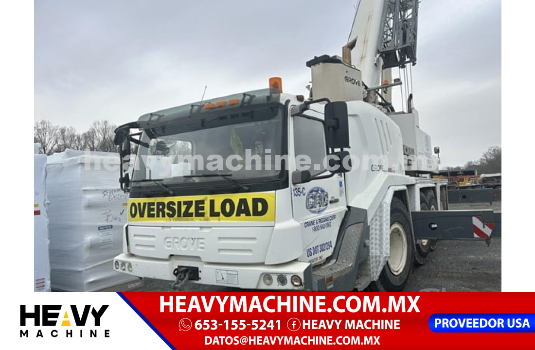 Grúa Todo terreno 2012 GROVE GMK5110-1