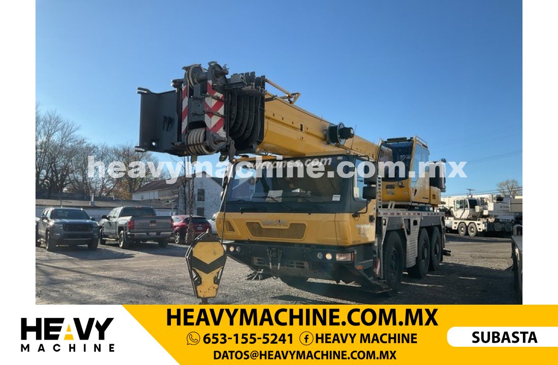 Grúa Todo terreno 2012 Grove GMK3055