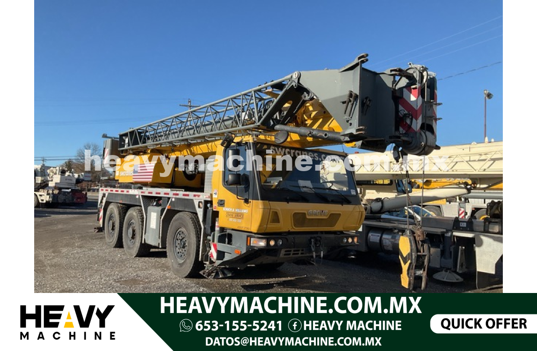 Grúa Todo terreno 2012 Grove