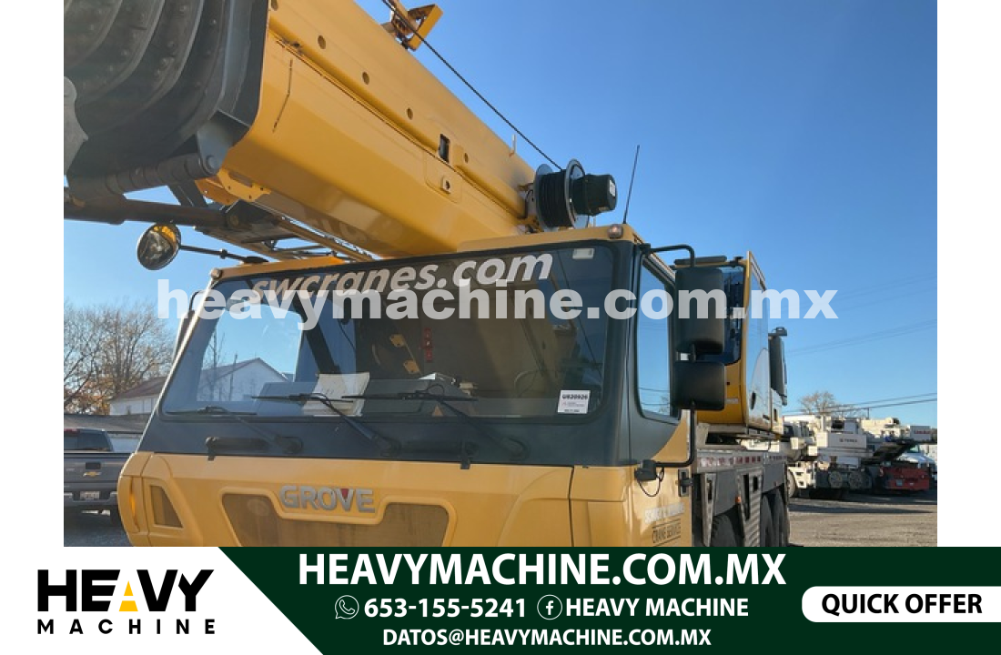 Grúa Todo terreno 2012 Grove
