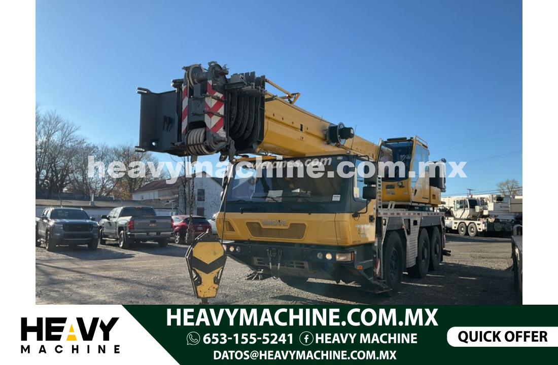 Grúa Todo terreno 2012 Grove