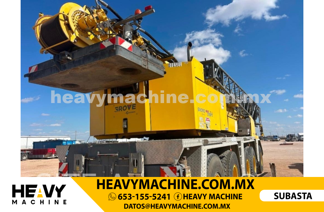 Grúa Todo terreno 2013 GROVE GMK 5156-2