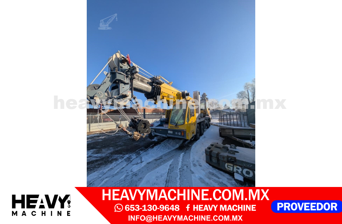 Grúa Todo terreno 2013 GROVE TMS9000-2