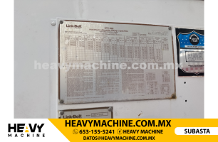 Grúa Todo terreno 1987 LINK-BELT HTC840