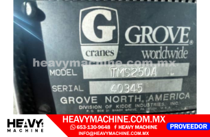 Grúa Todo terreno GROVE