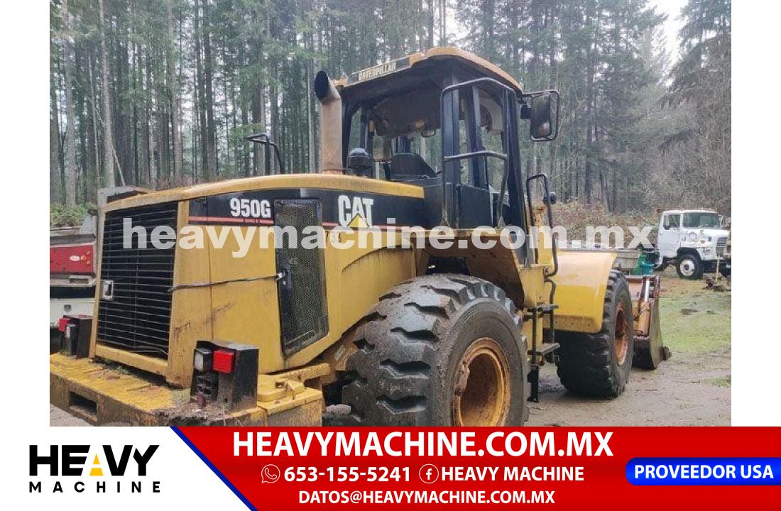 Maquinaria Pesada Cargador frontal 2003 Caterpillar 950G