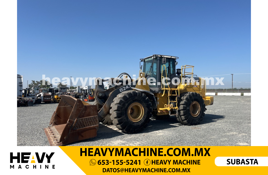 Maquinaria Pesada Cargador frontal 2006 John Deere 824J