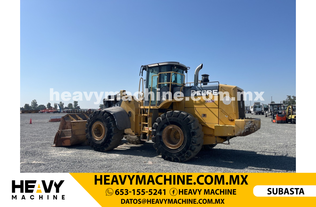 Maquinaria Pesada Cargador frontal 2006 John Deere 824J