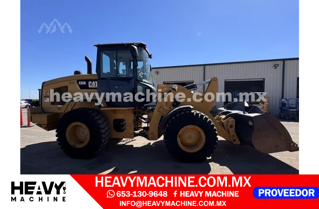 Maquinaria Pesada Cargador frontal 2014 CAT 930K
