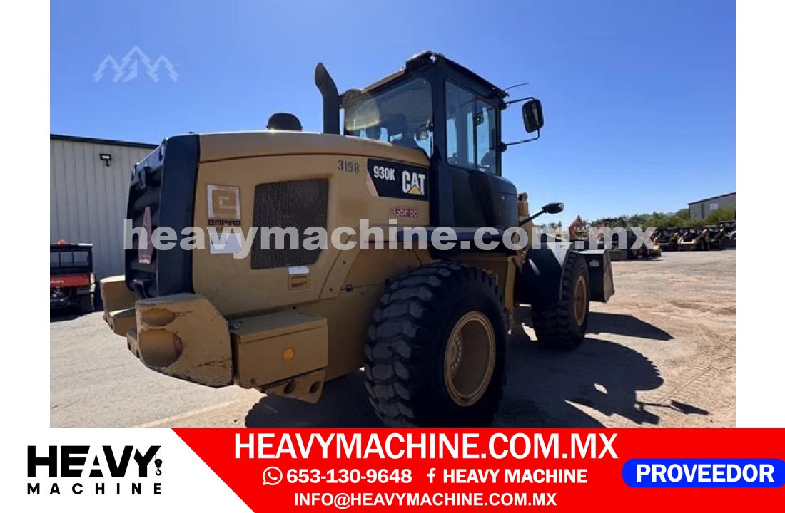 Maquinaria Pesada Cargador frontal 2014 CAT 930K
