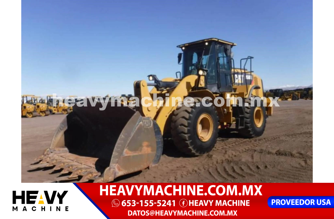 Maquinaria Pesada Cargador frontal 2015 CATERPILLAR 950M