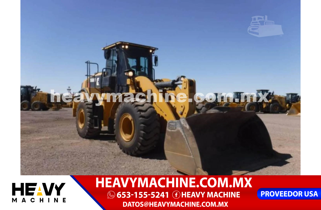 Maquinaria Pesada Cargador frontal 2015 Caterpillar 950M