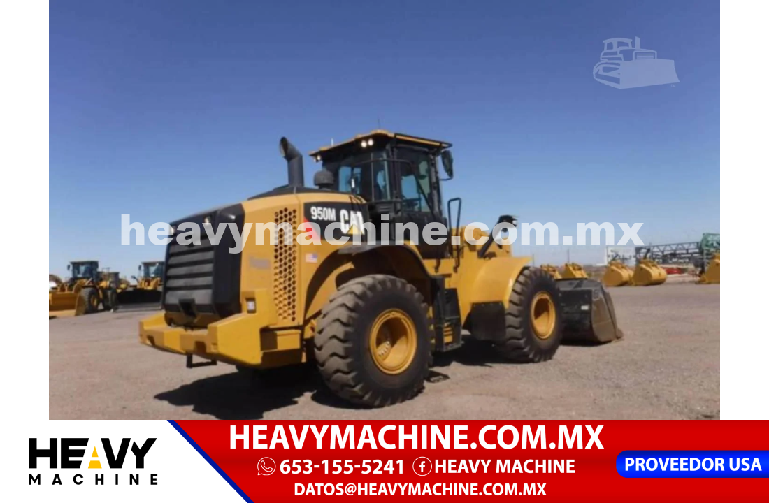 Maquinaria Pesada Cargador frontal 2015 Caterpillar 950M