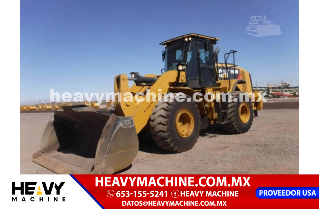 Maquinaria Pesada Cargador frontal 2015 Caterpillar 950M