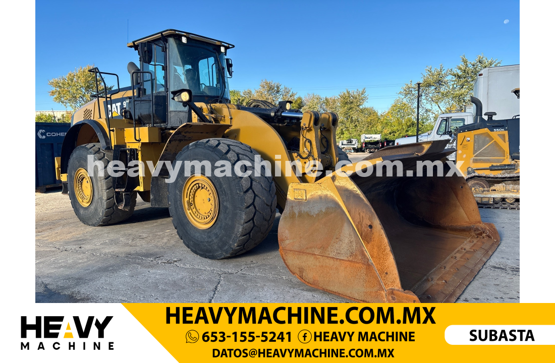Maquinaria Pesada Cargador frontal 2016 CAT 980M