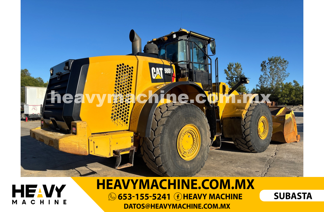 Maquinaria Pesada Cargador frontal 2016 CAT 980M