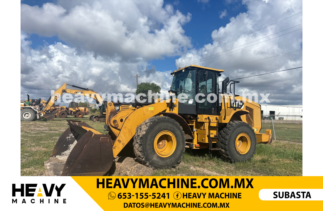 Maquinaria Pesada Cargador frontal 2017 CAT 950GC