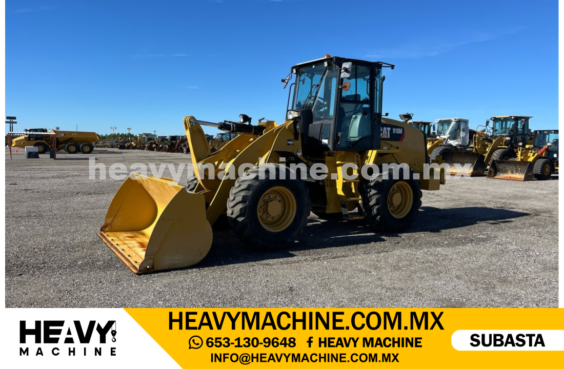 Maquinaria Pesada Cargador frontal 2018 CAT 910M