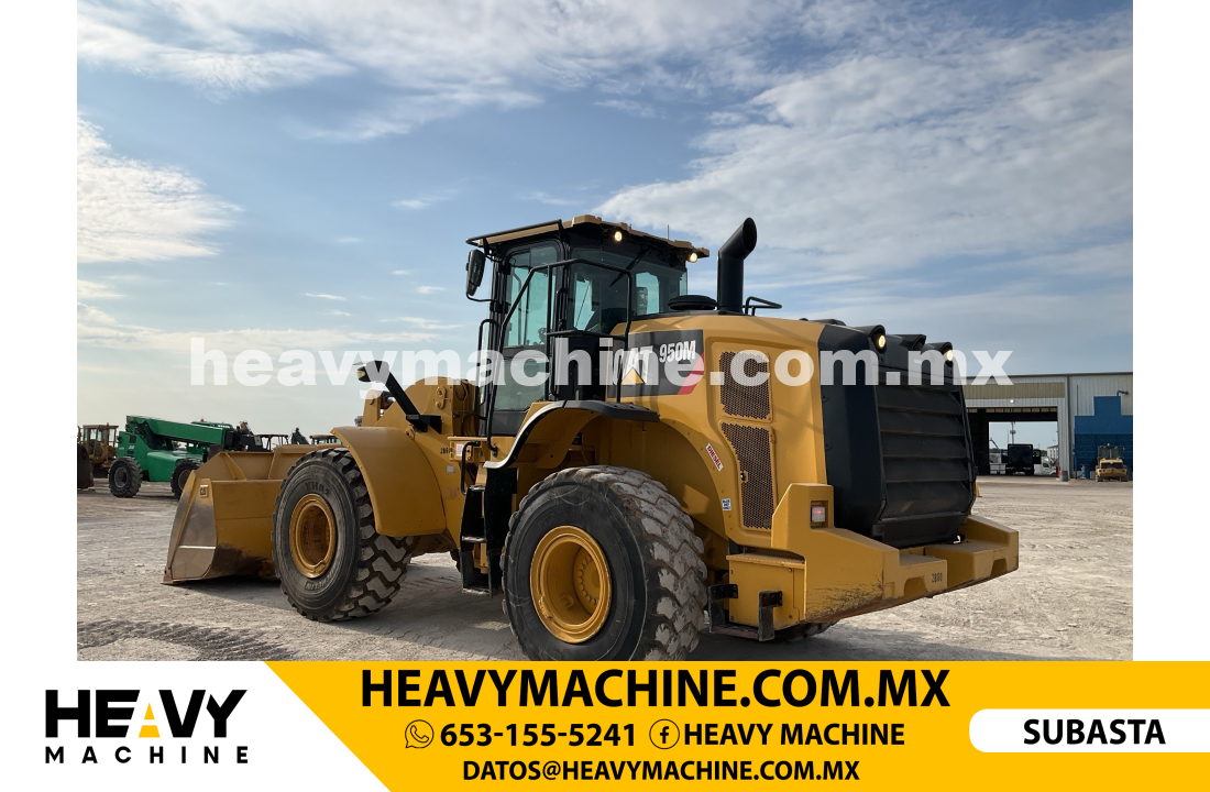 Maquinaria Pesada Cargador frontal 2018 CAT 950 M