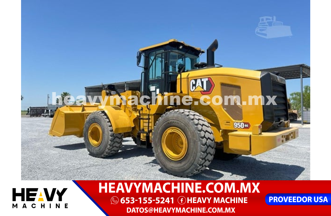 Maquinaria Pesada Cargador frontal 2019 Caterpillar 950GC