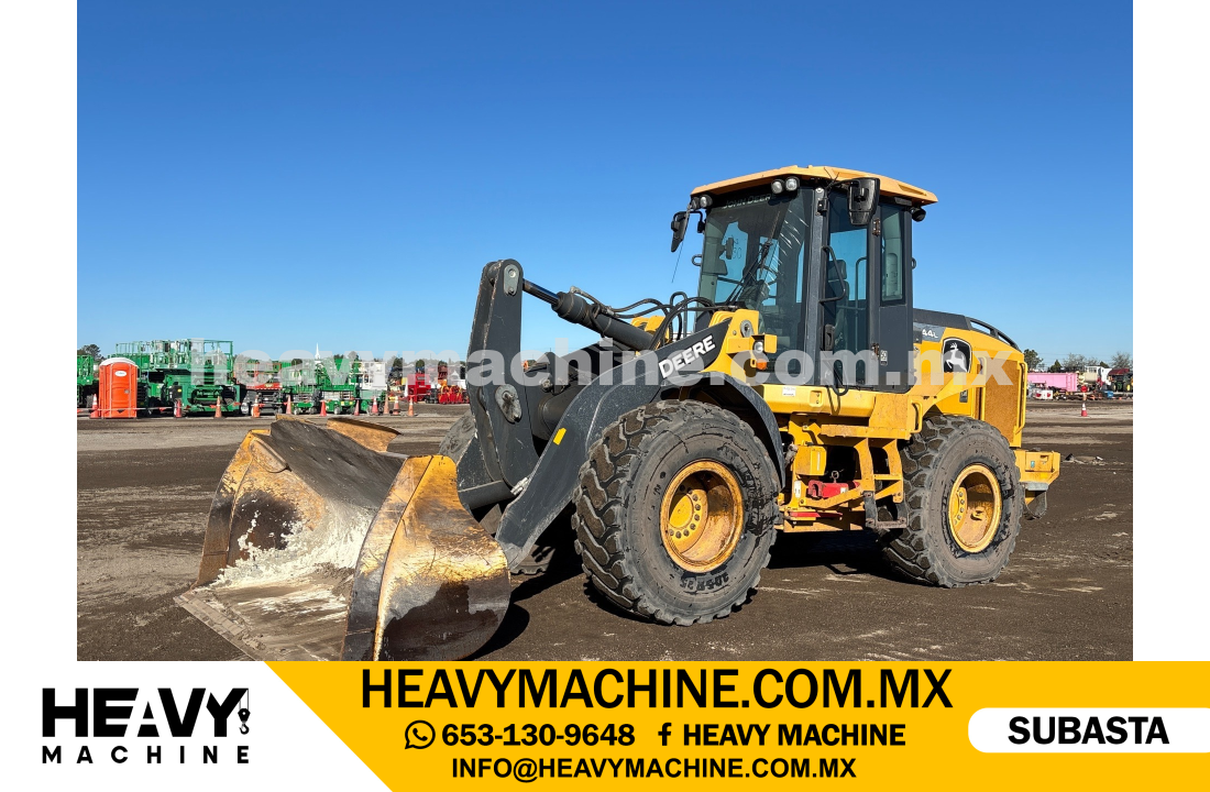 Maquinaria Pesada Cargador frontal 2019 JOHN DEERE 544L