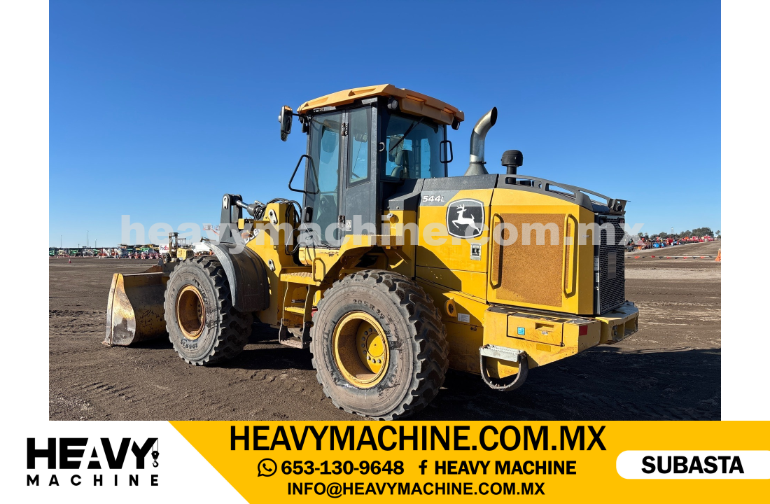 Maquinaria Pesada Cargador frontal 2019 JOHN DEERE 544L