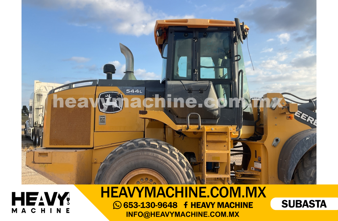 Maquinaria Pesada Cargador frontal 2019 JOHN DEERE 544L