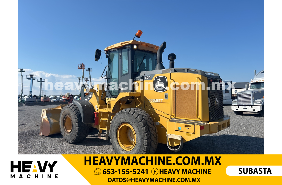 Maquinaria Pesada Cargador frontal 2019 JOHN DEERE 624L