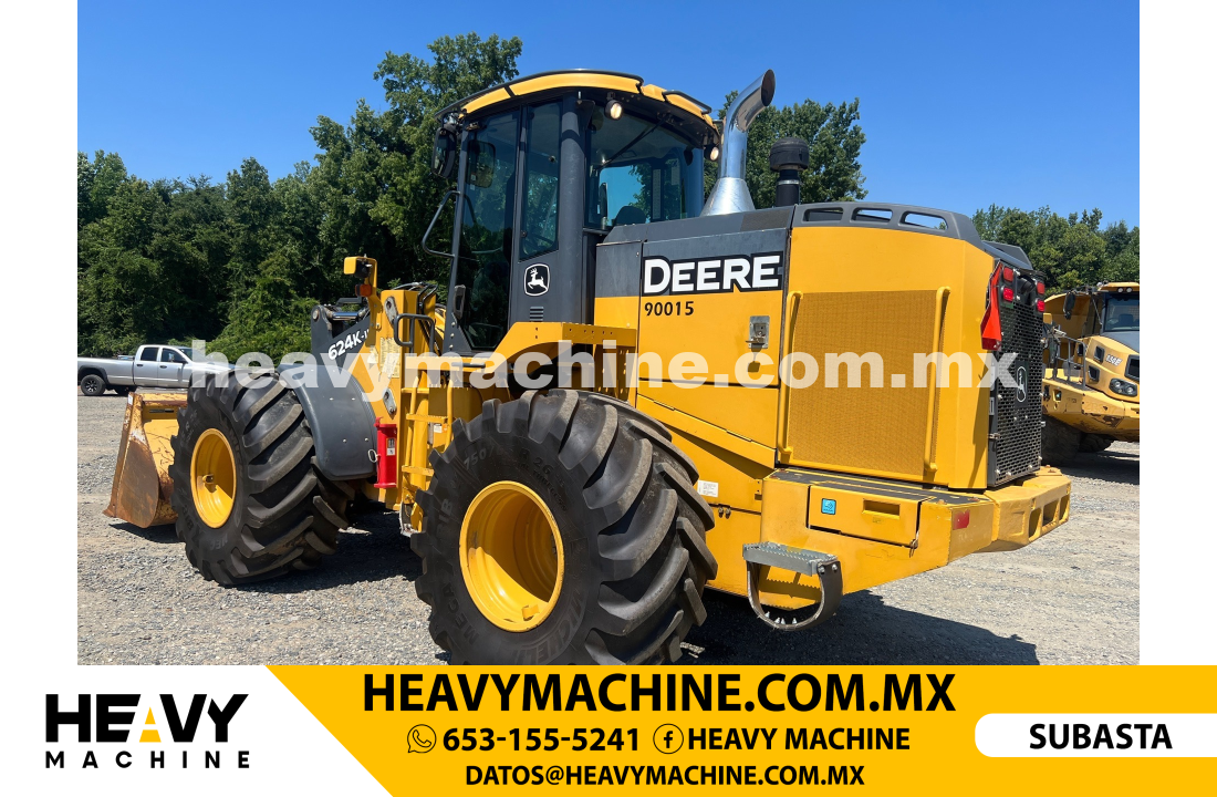 Maquinaria Pesada Cargador frontal 2019 John Deere 624K-II