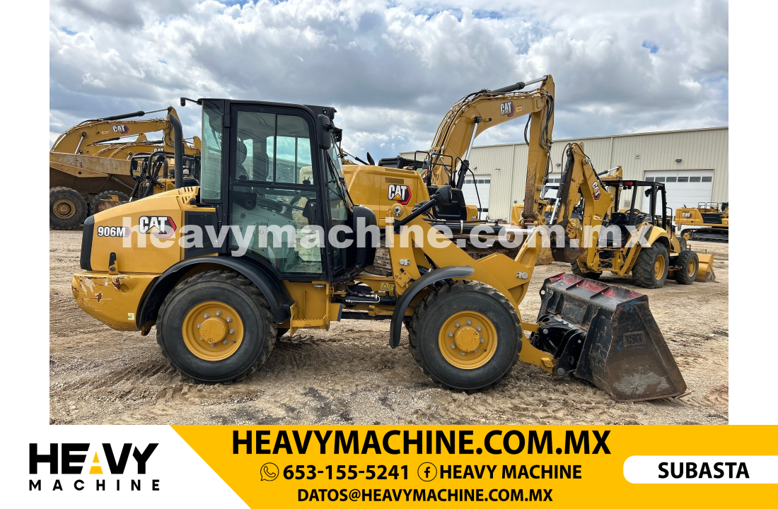 Maquinaria Pesada Cargador frontal 2022 CAT 906M
