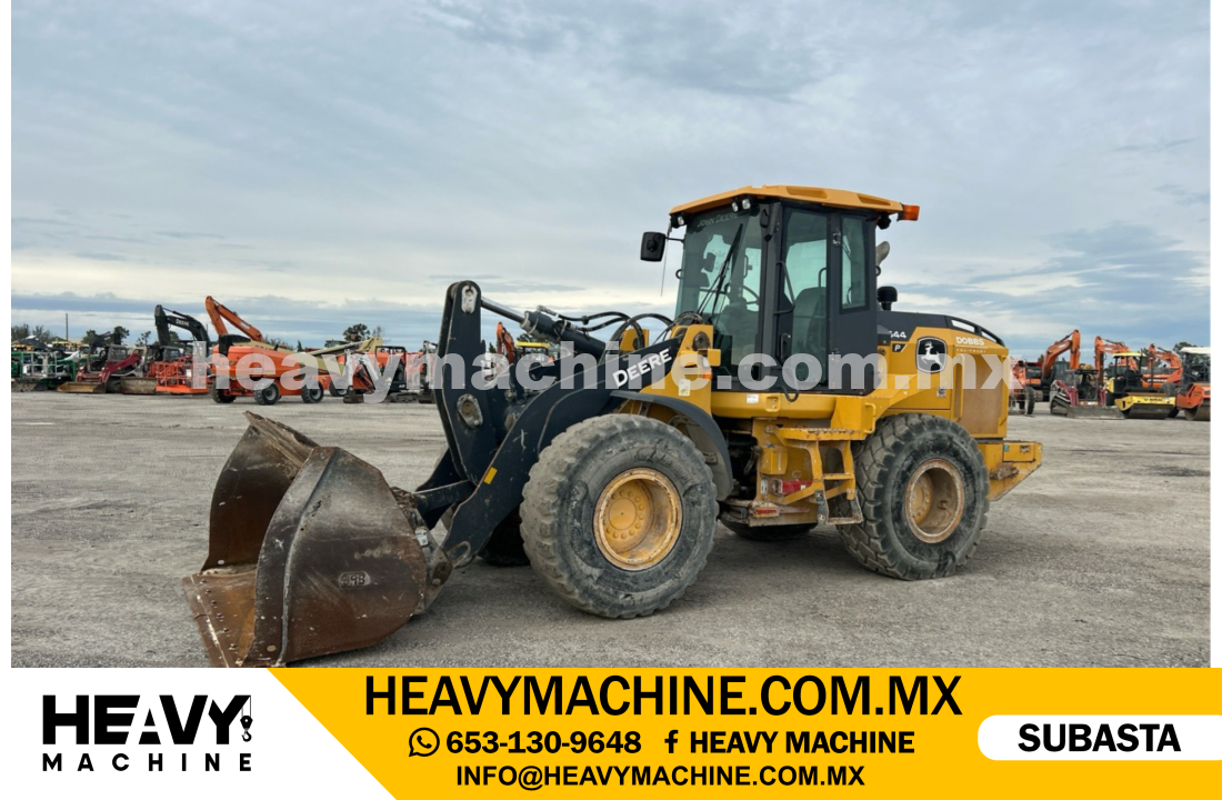 Maquinaria Pesada Cargador frontal 2022 JOHN DEERE 544 P-Tier