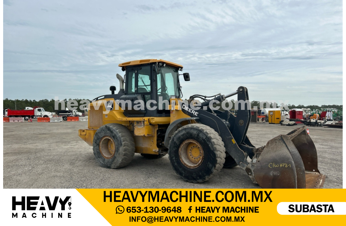 Maquinaria Pesada Cargador frontal 2022 JOHN DEERE 544 P-Tier