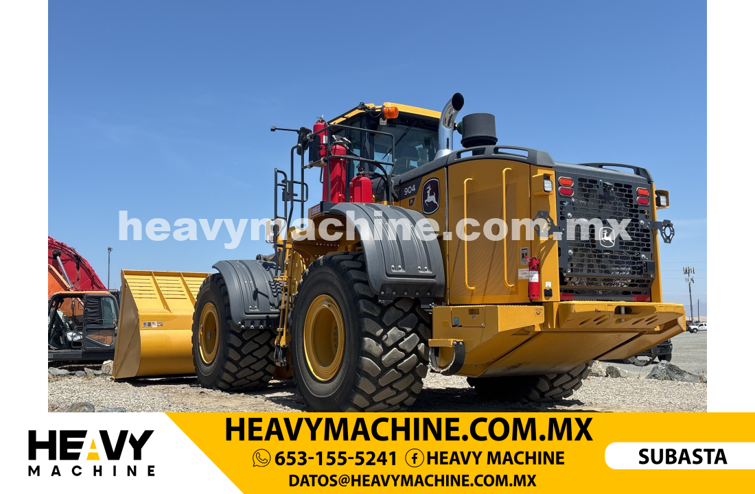 Maquinaria Pesada Cargador frontal 2023 JOHN DEERE 904P