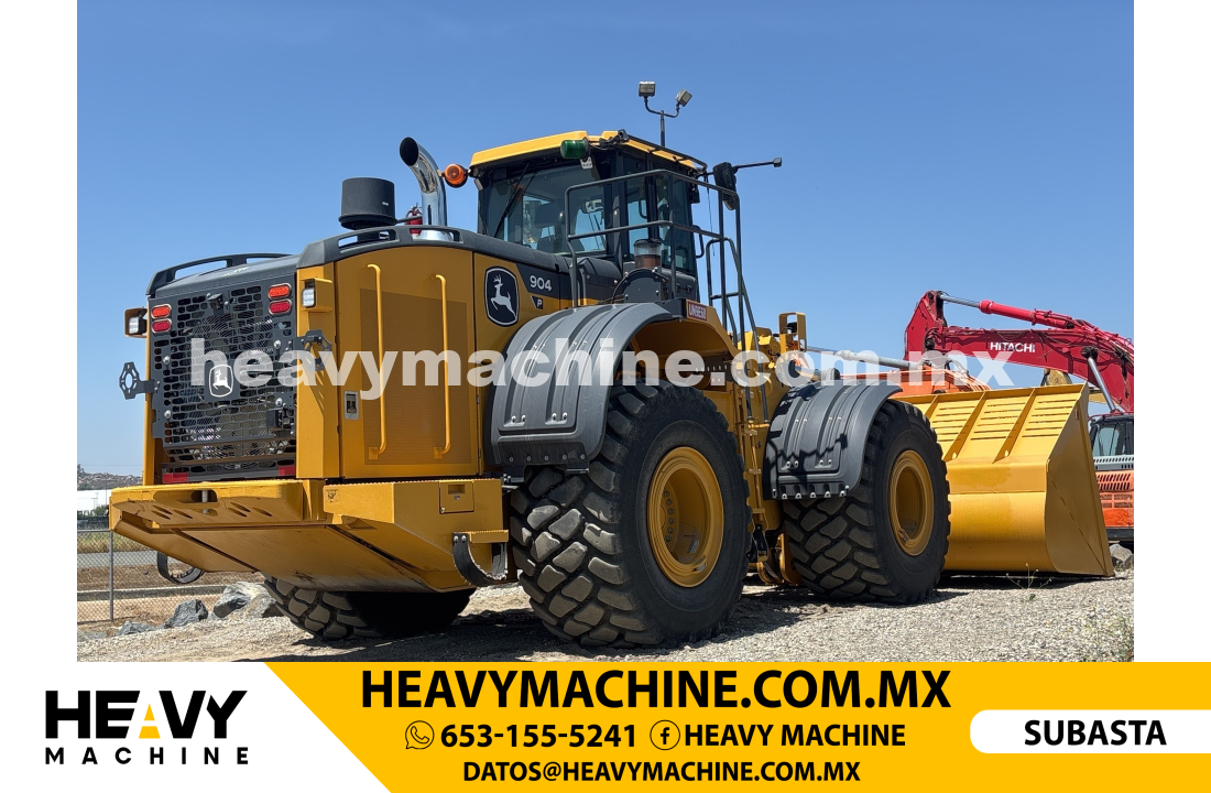 Maquinaria Pesada Cargador frontal 2023 JOHN DEERE 904P