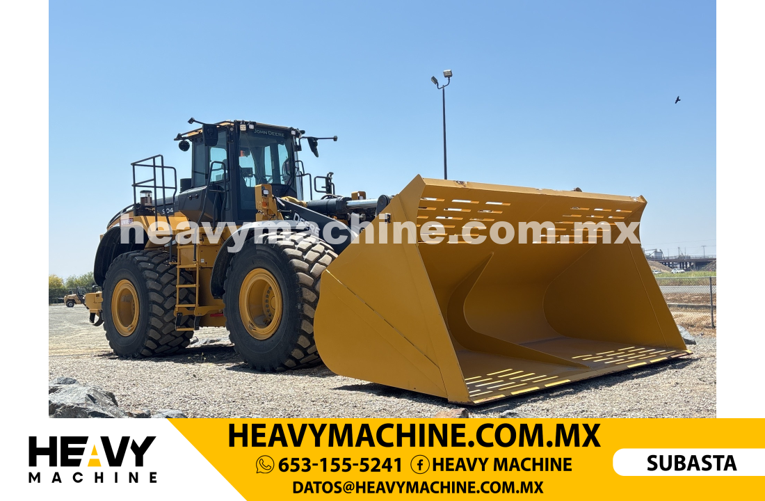 Maquinaria Pesada Cargador frontal 2023 JOHN DEERE 904P
