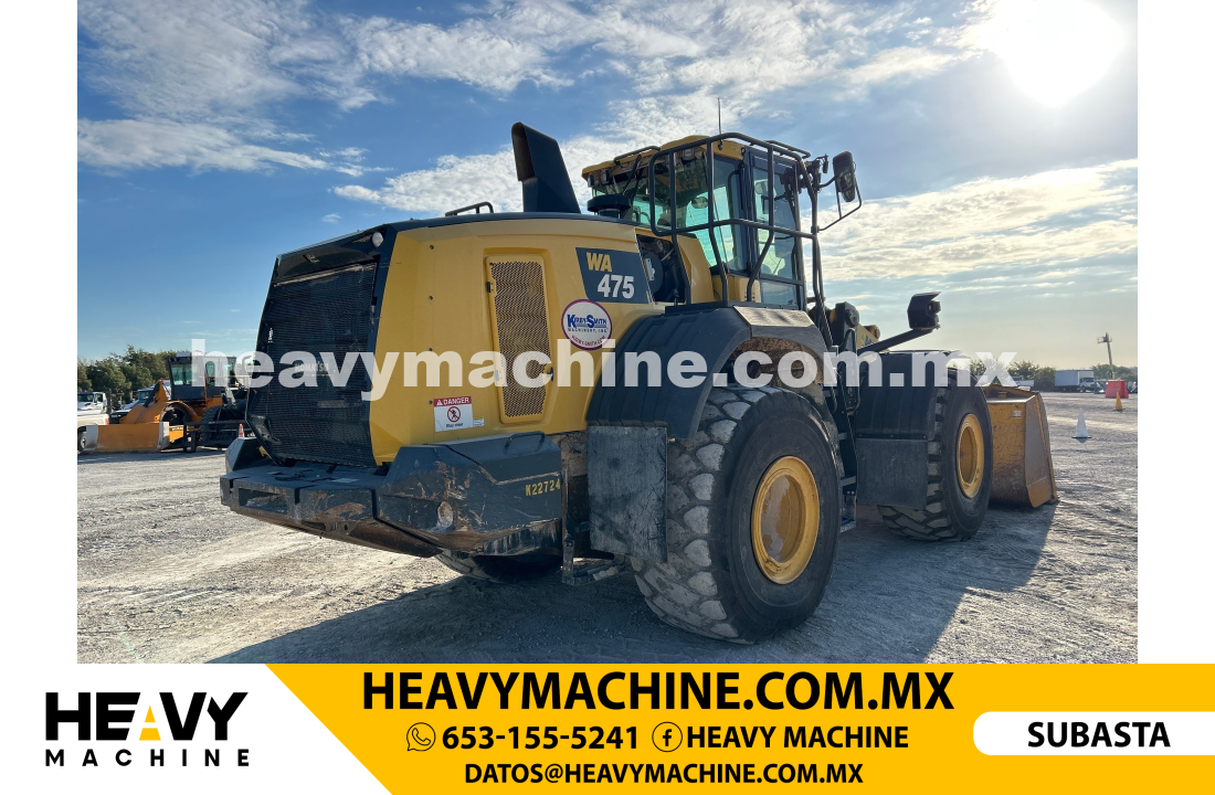 Maquinaria Pesada Cargador frontal 2023 KOMATSU WA475-10